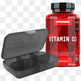 Curcuma Y Vitamina D Prozis, HD Png Download - pill shape png