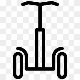The Logo Is Bicycle Like Object Viewed Head On - Icon Gyropode, HD Png Download - like emoji png