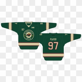 Minnesota Wild Jersey Template , Png Download - Minnesota Wild Jersey Concept, Transparent Png - minnesota wild logo png