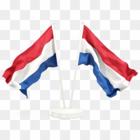 Two Waving Flags - Indonesia And Holland Flag, HD Png Download - netherlands flag png