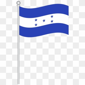 Dibujos De La Bandera De Honduras, HD Png Download - honduras flag png