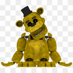 #golden Freddy - Five Nights At Freddy's, HD Png Download - golden freddy png