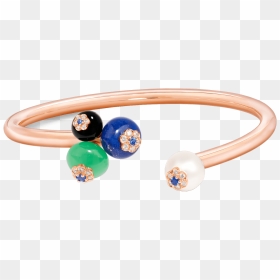 Berry Bouquet Bangle With Chrysoprase Lapis Lazuli - Body Jewelry, HD Png Download - lapis png