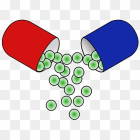 Capsule Pill - Probiotics Clipart Transparent, HD Png Download - pill capsule png
