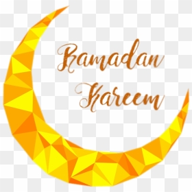 Ramadan Kareem Modern Crescent - Vector Ramadan Kareem Png, Transparent Png - modern png