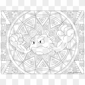 Pikachu Coloring Pages Adult , Png Download - Rayquaza Pokemon Coloring Page, Transparent Png - geodude png