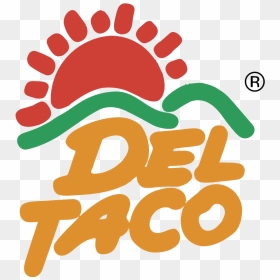 Transparent Soft Tacos Clipart - Del Taco Logo, HD Png Download - taco icon png