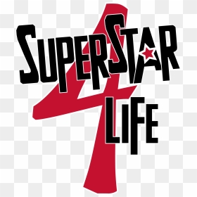 Superstar 4 Life Logo Compact No Shadow High-rez - Graphic Design, HD Png Download - 4life logo png