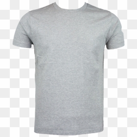 Plain Grey T-shirt Png Transparent Image - 3d T Shirt Design Photoshop, Png Download - plain png