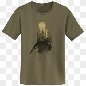 Soldier Woods Tee - Active Shirt, HD Png Download - call of duty wwii png