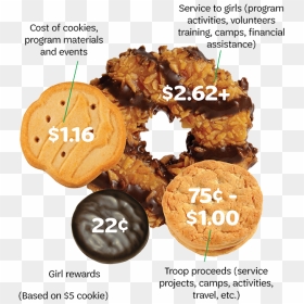 Girl Scouts Cookies, HD Png Download - girl scouts png