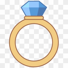 Anillo De Diamantes Icon - Ring Illustration Png, Transparent Png - diamantes png