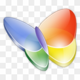 Microsoft"s New Mood Detecting Butterfly Bot - Msn Butterfly Icon, HD Png Download - msn logo png