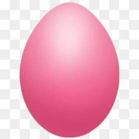 Plain Pink Easter Egg Png Image - Transparent Easter Egg Clipart, Png Download - plain png