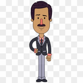 Character Indian Man Cartoon, HD Png Download - man vector png