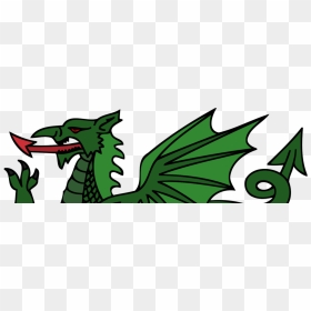 Welsh Flag Dragon Png, Transparent Png - grunge vector png