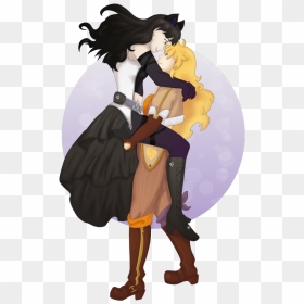 Image - Fanart Rwby Blake And Yang, HD Png Download - yang xiao long png