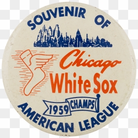 White Sox American League Chicago Button Museum - Circle, HD Png Download - white sox png