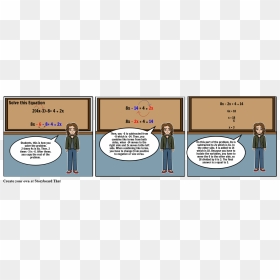 Cartoon, HD Png Download - algebra png