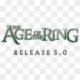 Aotr50releaselogo - Human Action, HD Png Download - the one ring png