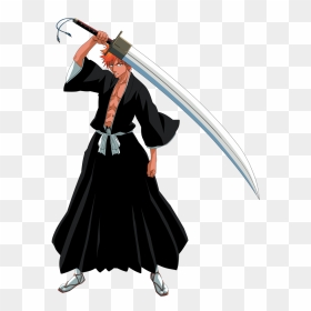 Transparent Bleach Clipart - Bleach Ichigo First Sword, HD Png Download - ichigo kurosaki png
