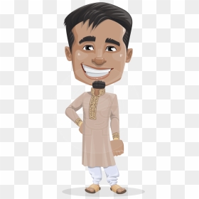 Man Cartoon Png - Indian Man Cartoon, Transparent Png - man vector png