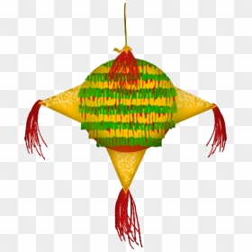 #pinata #birthday #yellowandred #party #mydrawing - Illustration, HD Png Download - piñata png