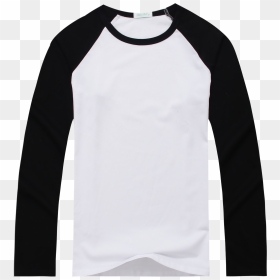 Raglan Long Sleeve Plain T Shirt - Download Plain T Shirt, HD Png Download - plain png