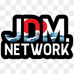 Image Of Jdm Network Logo Sticker - Graphic Design, HD Png Download - jdm png