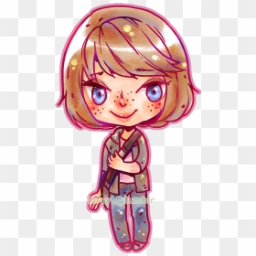 “here Have A Chibi Max Workin’ On Chloe And Maybe Kate - Cartoon, HD Png Download - life is strange png