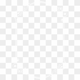 White Border Png Transparency - Paper Product, Transparent Png - white border png transparency