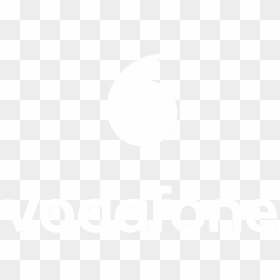 Vodafone Logo White Transparent , Png Download - Vodafone Logo Png White, Png Download - white transparent png