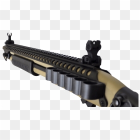 8874t Escopeta Ge 870 Tan - Firearm, HD Png Download - pump shotgun png