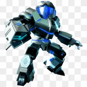 Wikitroid - Metroid Prime Federation Force Mech, HD Png Download - mech png