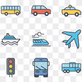 12 Cruise Icon Packs - Transportation Icon Vector Png, Transparent Png - transportation icon png