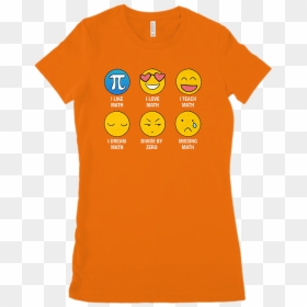 I Love Like Math Emoji Emoticon Teacher - T-shirt, HD Png Download - like emoji png