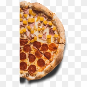 Pizza-left - Tajadas De Pizza Png, Transparent Png - pizzas png