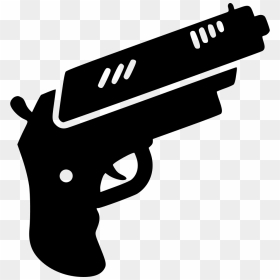 Pistol - Weapon Icon Vector Png, Transparent Png - pistol.png