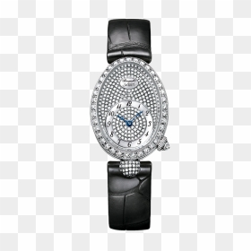 Breguet Reina De Nápoles Oro Blanco Con Diamantes, - Breguet Reine De Naples 8928bb 51 844 Dd0d, HD Png Download - diamantes png