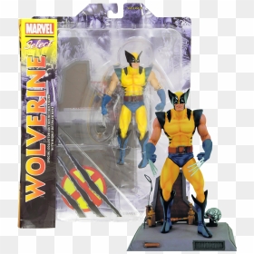 Wolverine Marvel Select 6” Action Figure - Diamond Select Toys Wolverine, HD Png Download - wolverine comic png