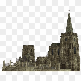 Fantasy Castle Png Free Download - Gothic Castle Transparent Background, Png Download - fantasy castle png