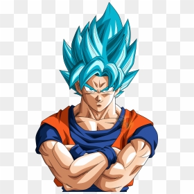 Goku Super Saiyan Red, HD Png Download - vegito blue png