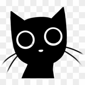 Thumb Image - Black Cat Anime Png, Transparent Png - cat gif png