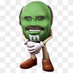 Green M&m Dr Phil, HD Png Download - broomstick png