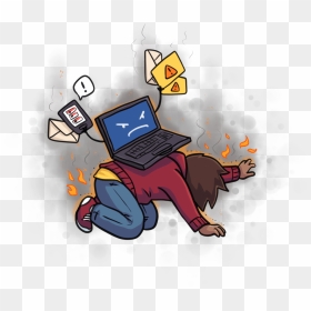 Occupational Burnout Png, Transparent Png - burnout png