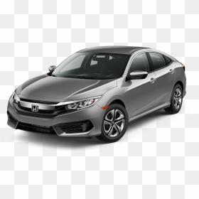 Civic Sedan Front - Honda Civic Ex L 2018, HD Png Download - honda civic png