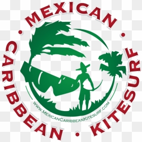 Mexican Caribbean Kitesurf Logo, HD Png Download - caribbean png