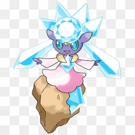 Transparent Googly Eyes - Pokemon Diancie, HD Png Download - pokemon .png