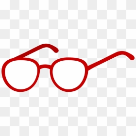 Red Glasses Clipart, HD Png Download - spectacles png