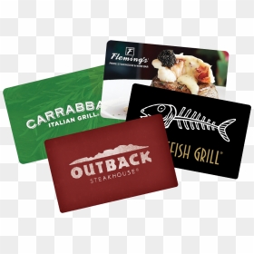 Outback Steakhouse Gift Card, HD Png Download - outback steakhouse logo png